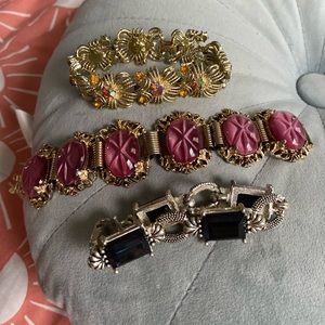 Vintage bracelets set of 3
